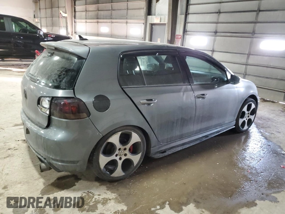 2010 Volkswagen GTI with VIN WVWHV7AJ8AW159643, listed as a Copart auction lot 88067505 with 179,277 mi miles and Salvage Title. Bid and sale history available at carsss.com. Image 3.