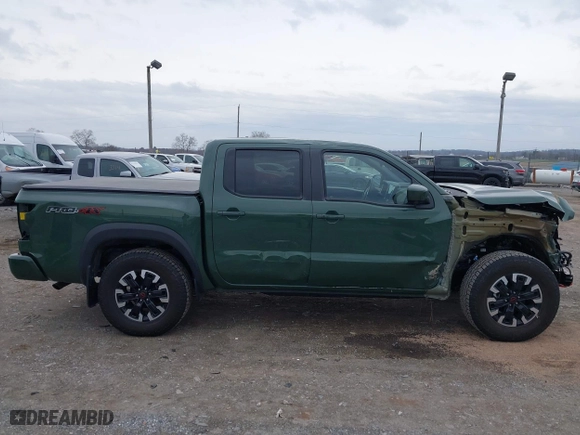 2024 Nissan Frontier PRO-4X with VIN 1N6ED1EK3RN609039, listed as a IAAI auction lot 41868044 with 9,957 mi miles. Bid and sale history available at carsss.com. Image 13.