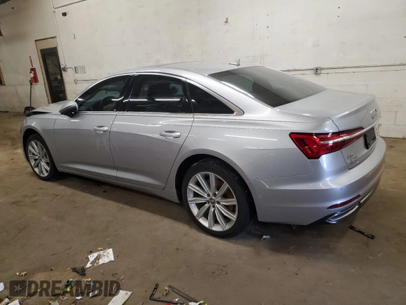 2019 Audi A6 Premium with VIN WAUD8AF29KN128023, listed as a Copart auction lot 53228935 with 53,577 mi miles and Salvage title. Bid and sale history available at DreamBid. Image 2.