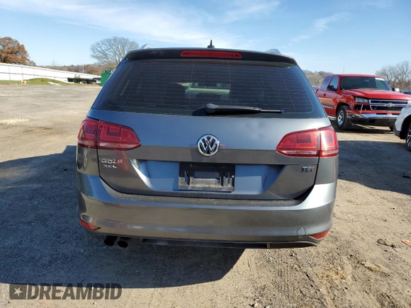 2016 Volkswagen Golf TSI S with VIN 3VWC17AU2GM518328, listed as a Copart auction lot 80071444 with Not Provided miles and Non Repairable. Bid and sale history available at DreamBid. Image 6.