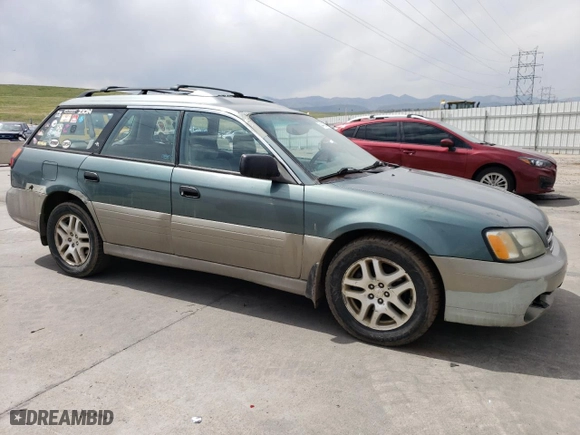 2002 Subaru Legacy Wagon Outback w/All Weather Pkg with VIN 4S3BH675727616939, listed as a Copart auction lot 54440235 with 202,457 mi miles and Clean Title. Bid and sale history available at carsss.com. Image 4.