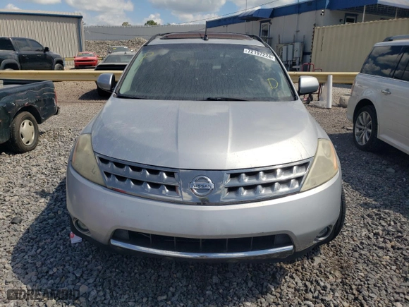 2006 Nissan Murano S with VIN JN8AZ08T86W407194, listed as a Copart auction lot 72197224 with 169,256 mi miles and Salvage Title. Bid and sale history available at carsss.com. Image 5.