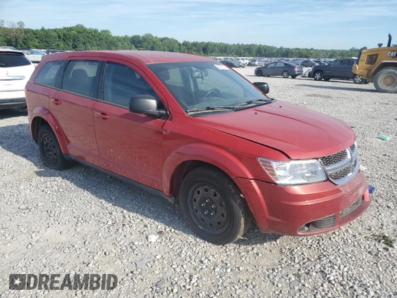 2014 Dodge Journey SE with VIN 3C4PDCAB1ET182547, listed as a Copart auction lot 58557934 with 168,374 mi miles and Salvage Title. Bid and sale history available at carsss.com. Image 4.