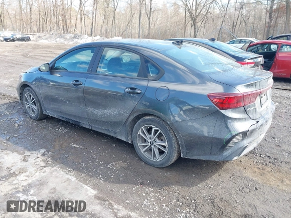 2023 Kia Forte LXS with VIN 3KPF24AD0PE525316, listed as a IAAI auction lot 41704088 with 22,997 mi miles. Bid and sale history available at carsss.com. Image 3.