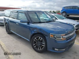 2018 Ford Flex Limited with VIN 2FMGK5D8XJBA13341, listed as a IAAI auction lot 41162435 with 172,451 mi miles. Bid and sale history available at carsss.com. Image 1.