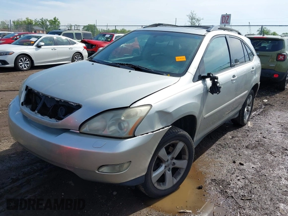 2005 Lexus RX 330 with VIN 2T2HA31U05C072196, listed as a IAAI auction lot 42211534 with 248,129 mi miles and . Bid and sale history available at carsss.com. Image 2.