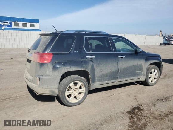 2016 GMC Terrain SLT z VIN 2GKFLPE35G6120945, wystawiony jako Copart lot #55143095 z przebiegiem 162 578 mil mil oraz Szkoda całkowita • Salvage title. Historia ofert i sprzedaży dostępna na DreamBid. Obrazek 3.