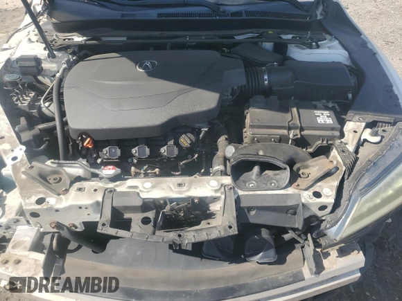 2015 Acura TLX Technology with VIN 19UUB2F55FA001885, listed as a Copart auction lot 61438755 with 117,800 mi miles and Salvage title. Bid and sale history available at DreamBid. Image 11.