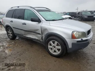 2005 Volvo XC90 with VIN YV1CZ911851196182, listed as a Copart auction lot 85343694 with 147,370 mi miles and Salvage Title. Bid and sale history available at carsss.com. Image 4.