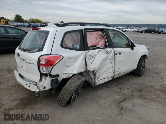 2018 Subaru Forester with VIN JF2SJABC2JH548928, listed as a Copart auction lot 51269345 with Not provided miles and Salvage title. Bid and sale history available at DreamBid. Image 3.
