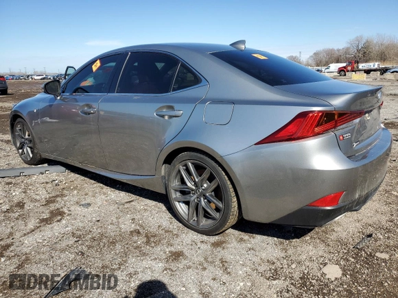 2019 Lexus IS with VIN JTHC81D2XK5036032, listed as a Copart auction lot 49391415 with 0 mi miles and Salvage Title. Bid and sale history available at carsss.com. Image 2.