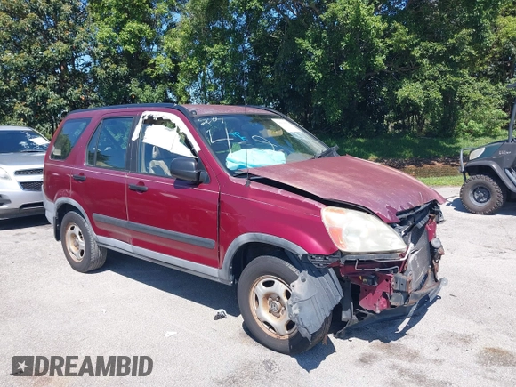 2004 Honda CR-V LX with VIN SHSRD68404U208241, listed as a IAAI auction lot 38916501 with 203,016 mi miles and . Bid and sale history available at carsss.com. Image 1.
