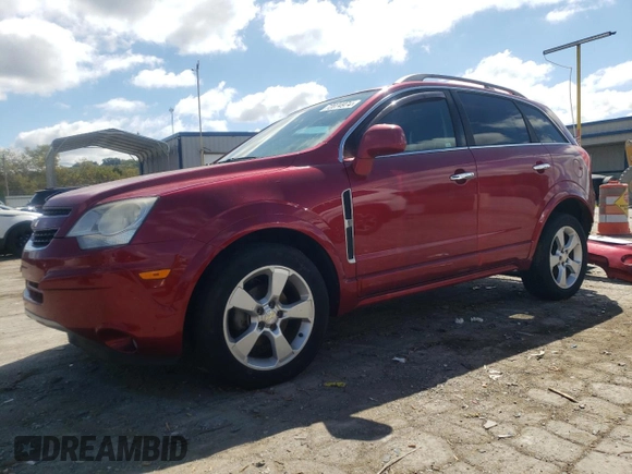 2014 Chevrolet Captiva Sport LT with VIN 3GNAL3EKXES600927, listed as a Copart auction lot 72074974 with 46,606 mi miles and Salvage Title. Bid and sale history available at DreamBid. Image 1.