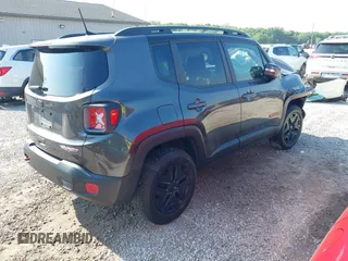 2018 Jeep Renegade Trailhawk with VIN ZACCJBCB1JPH50649, listed as a IAAI auction lot 42476911 with 84,530 mi miles and . Bid and sale history available at DreamBid. Image 4.