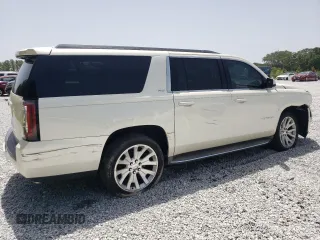 2015 GMC Yukon XL SLT with VIN 1GKS1HKC6FR167581, listed as a Copart auction lot 65600494 with 156,823 mi miles and Clean Title. Bid and sale history available at carsss.com. Image 3.