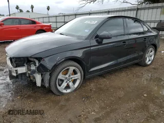 2018 Audi A3 Sedan Premium with VIN WAUAUGFF8J1049243, listed as a Copart auction lot 41758475 with 145,878 mi miles and Salvage Title. Bid and sale history available at carsss.com. Image 1.