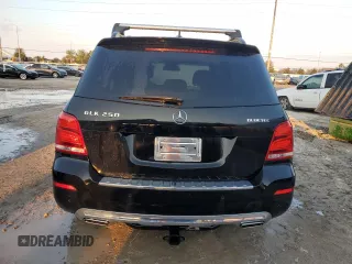 2015 Mercedes-Benz GLK 250 with VIN WDCGG0EBXFG386229, listed as a Copart auction lot 73996234 with Not Provided miles and Salvage Title. Bid and sale history available at DreamBid. Image 6.