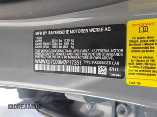 2021 MINI Hardtop 4 Door Oxford Edition with VIN WMWXU7C09M2P17351, listed as a IAAI auction lot 42330197 with 51,628 mi miles and . Bid and sale history available at DreamBid. Image 9.
