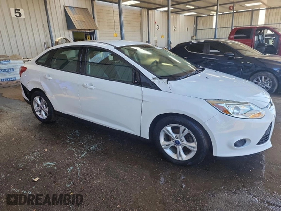2014 Ford Focus SE with VIN 1FADP3F24EL221250, listed as a Copart auction lot 52379245 with 52,883 mi miles and Salvage Title. Bid and sale history available at DreamBid. Image 4.