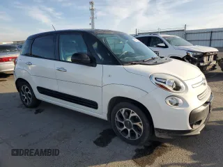 2014 FIAT 500L Easy with VIN ZFBCFABH2EZ016503, listed as a Copart auction lot 81339624 with 133,488 mi miles and Salvage Title. Bid and sale history available at carsss.com. Image 4.