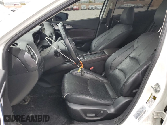 2017 Mazda 3 Grand Touring with VIN JM1BN1M35H1122136, listed as a Copart auction lot 54458755 with 62,515 mi miles and Salvage Title. Bid and sale history available at DreamBid. Image 7.