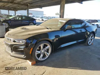 2019 Chevrolet Camaro 2SS z VIN 1G1FH1R72K0106860, wystawiony jako Copart lot #50360115 z przebiegiem Nie podano mil oraz Szkoda całkowita • Salvage title. Historia ofert i sprzedaży dostępna na DreamBid. Obrazek 1.