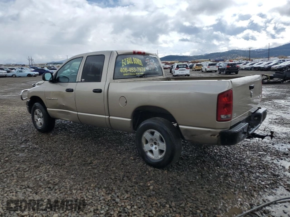 2005 Dodge 1500 ST with VIN 1D7HU18N85J612192, listed as a Copart auction lot 51628005 with 191,445 mi miles and Clean Title. Bid and sale history available at carsss.com. Image 2.