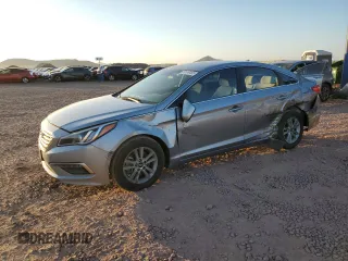 2015 Hyundai Sonata SE z VIN 5NPE24AF8FH036279, wystawiony jako Copart lot #60249465 z przebiegiem 160 510 mil mil oraz Szkoda całkowita • Salvage title. Historia ofert i sprzedaży dostępna na DreamBid. Obrazek 1.