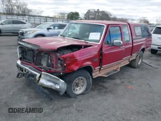 1995 Ford F-150 with VIN 1FTEX14H4SKA04051, listed as a IAAI auction lot 41710957 with 222,312 mi miles. Bid and sale history available at carsss.com. Image 2.