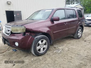 2011 Honda Pilot EX-L with VIN 5FNYF4H72BB012570, listed as a Copart auction lot 57779765 with 225,324 mi miles and Salvage title. Bid and sale history available at DreamBid. Image 1.