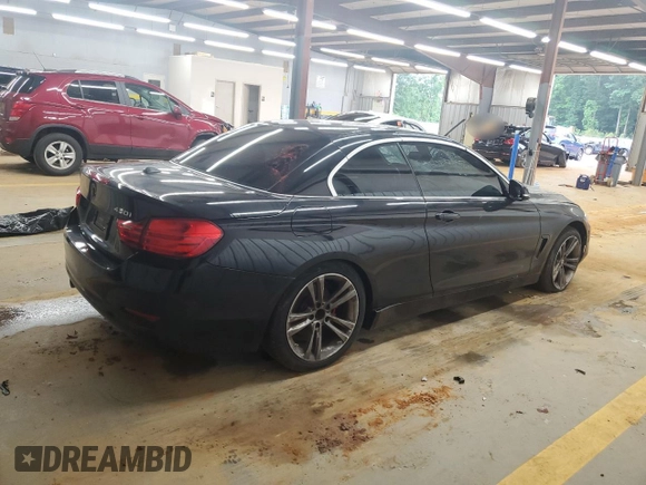 2017 BMW 4 Series 430i z VIN WBA4U7C52H5H19383, wystawiony jako Copart lot #59045215 z przebiegiem 108 719 mil mil oraz Czysty tytuł • Clean title. Historia ofert i sprzedaży dostępna na DreamBid. Obrazek 3.