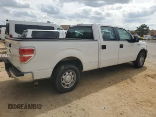 2013 Ford F-150 XL with VIN 1FTFW1CFXDFB79648, listed as a Copart auction lot 45218585 with 142,332 mi miles and Salvage Title. Bid and sale history available at carsss.com. Image 3.