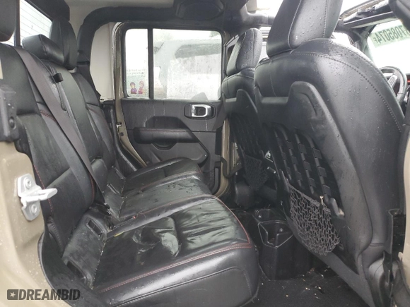 2020 Jeep Gladiator Rubicon with VIN 1C6JJTBGXLL195127, listed as a Copart auction lot 87085074 with 94,362 mi miles and Salvage Title. Bid and sale history available at carsss.com. Image 10.