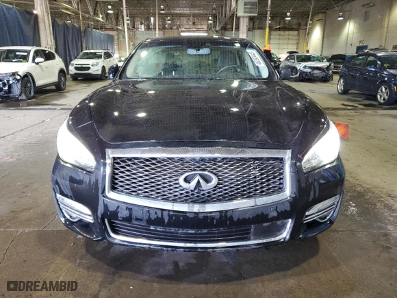 2016 Infiniti Q70L with VIN JN1BY1PR7GM720512, listed as a Copart auction lot 46393445 with 58,661 mi miles and Clean Title. Bid and sale history available at carsss.com. Image 5.