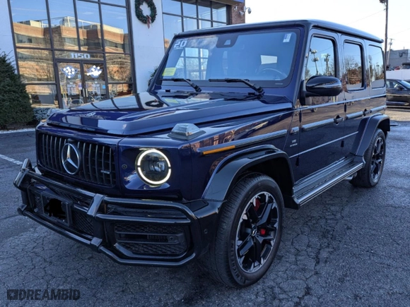 2020 Mercedes-Benz G-Class AMG G 63 with VIN W1NYC7HJ8LX348598, listed as a Copart auction lot 44325545 with NaN miles and Clean Title. Bid and sale history available at carsss.com. Image 2.