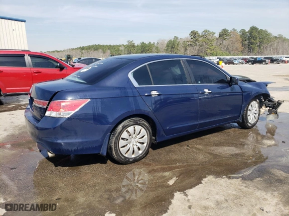 2011 Honda Accord Sdn LX with VIN 1HGCP2F32BA149353, listed as a Copart auction lot 49816035 with 0 mi miles and Salvage Title. Bid and sale history available at carsss.com. Image 3.
