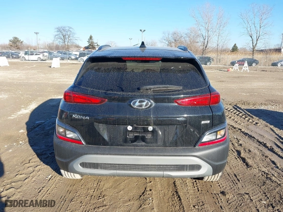 2023 Hyundai Kona SEL with VIN KM8K3CAB4PU019621, listed as a IAAI auction lot 41668932 with 10,530 mi miles. Bid and sale history available at carsss.com. Image 16.