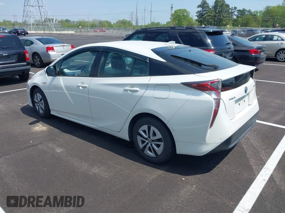 2017 Toyota Prius Two with VIN JTDKARFU7H3054054, listed as a IAAI auction lot 42028565 with 64,805 mi miles. Bid and sale history available at carsss.com. Image 3.