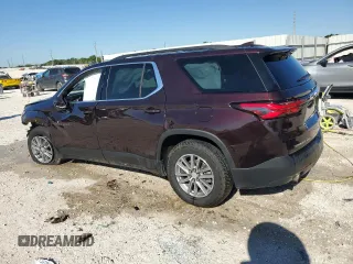 2022 Chevrolet Traverse LT Cloth with VIN 1GNEVGKW7NJ143084, listed as a Copart auction lot 49617865 with 0 mi miles and Non Repairable. Bid and sale history available at carsss.com. Image 2.
