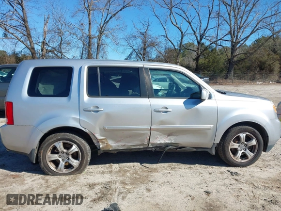 2012 Honda Pilot EX-L with VIN 5FNYF3H51CB022260, listed as a IAAI auction lot 41369328 with 138,829 mi miles. Bid and sale history available at carsss.com. Image 6.