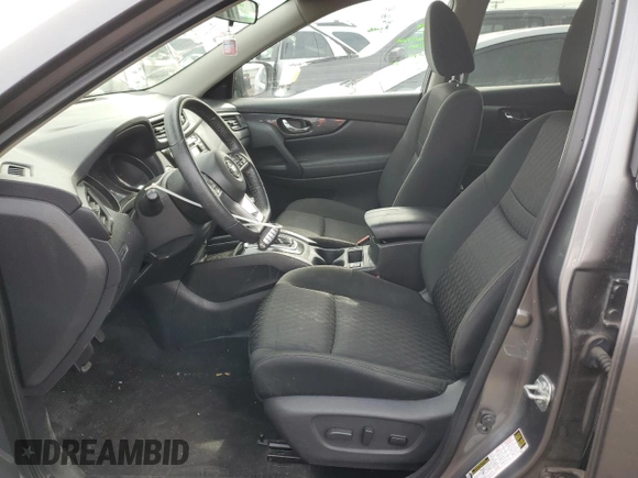 2020 Nissan Rogue S with VIN KNMAT2MV7LP505834, listed as a Copart auction lot 49318595 with 56,987 mi miles and Salvage Title. Bid and sale history available at carsss.com. Image 7.