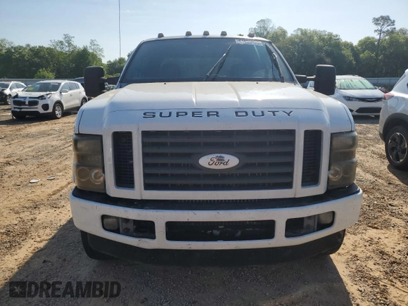 2008 Ford Super Duty F-250 SRW XL with VIN 1FTSW21R78EC34327, listed as a Copart auction lot 51926925 with 0 mi miles and Salvage Title. Bid and sale history available at carsss.com. Image 5.