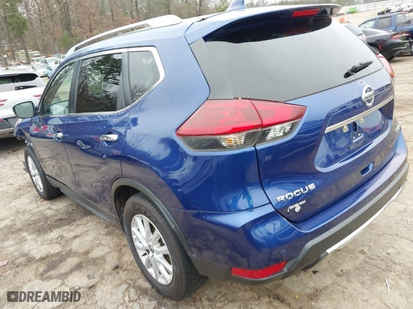 2019 Nissan Rogue SV with VIN KNMAT2MV0KP535112, listed as a IAAI auction lot 41186251 with 64288 miles. Bid and sale history available at carsss.com. Image 3.