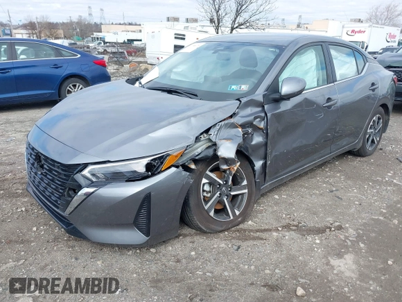 2024 Nissan Sentra SV with VIN 3N1AB8CV1RY285382, listed as a IAAI auction lot 41738171 with 3,090 mi miles and . Bid and sale history available at DreamBid. Image 18.