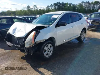 2013 Nissan Rogue S with VIN JN8AS5MTXDW043350, listed as a IAAI auction lot 42049537 with 84,573 mi miles. Bid and sale history available at carsss.com. Image 18.