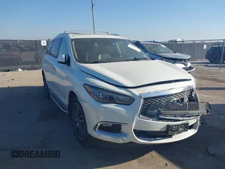 2017 Infiniti QX60 with VIN 5N1DL0MM2HC550358, listed as a IAAI auction lot 41664787 with 133,024 mi miles and . Bid and sale history available at DreamBid. Image 1.