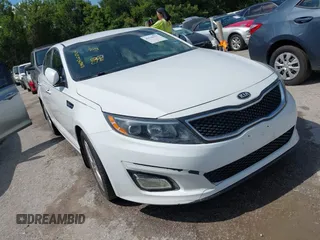 2015 Kia Optima EX z VIN 5XXGN4A79FG354285, wystawiony jako IAAI lot #42700707 z przebiegiem Nie podano mil oraz . Historia ofert i sprzedaży dostępna na DreamBid. Obrazek 1.