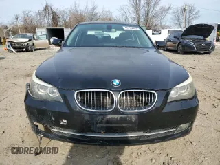 2008 BMW 5 Series 528i with VIN WBANU53588CT12038, listed as a Copart auction lot 48706625 with 143,918 mi miles and Salvage Title. Bid and sale history available at carsss.com. Image 5.