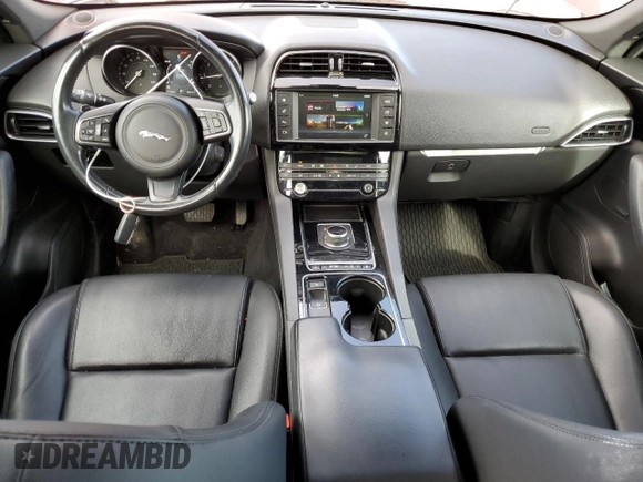 2017 Jaguar F-Pace 20d Premium with VIN SADCJ2BN8HA099515, listed as a Copart auction lot 43664725 with 111,386 mi miles and Salvage Title. Bid and sale history available at DreamBid. Image 8.