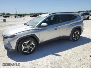 2023 Hyundai Tucson SEL with VIN 5NMJF3AEXPH167684, listed as a Copart auction lot 49122785 with 21,182 mi miles and Salvage Title. Bid and sale history available at carsss.com. Image 1.
